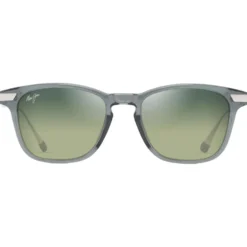 Occhiali da sole Maui Jim Mana'olana Gris Transparent Brillant Argenté Maui Ht MauiBrilliant