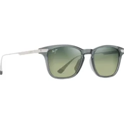 Occhiali da sole Maui Jim Mana'olana Gris Transparent Brillant Argenté Maui Ht MauiBrilliant