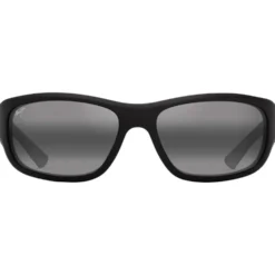 Occhiali da sole Maui Jim Mauklele Matte Black Neutral Grey Mineral Superthin