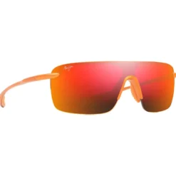 Occhiali da sole Maui Jim Palulu Metal Matte Orange Hawaii Lava MauiBrilliant