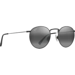 Occhiali da sole Maui Jim Pukaua Ruthénium Foncé Brillant Gris Neutre MauiPure