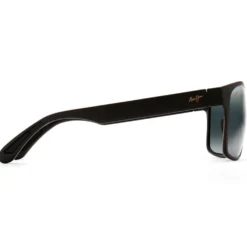 Occhiali da sole Maui Jim Red Sands Noir Matte Gris Neutre MauiPure