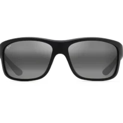 Occhiali da sole Maui Jim Southern Cross Soft Black with Sea Blue and Grey Neutral Grey