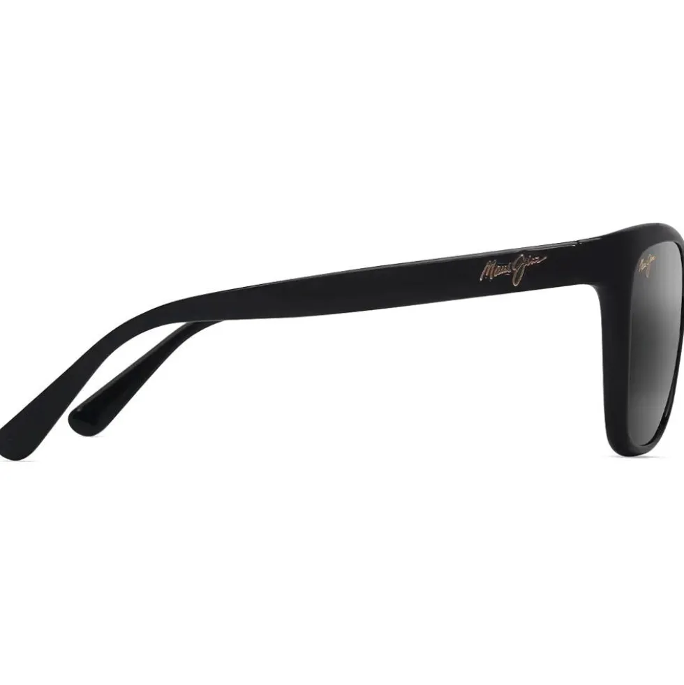 Occhiali da sole Maui Jim Starfish Noir Brillant Neutral Grey Minéral Superthin
