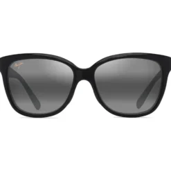Occhiali da sole Maui Jim Starfish Noir Brillant Neutral Grey Minéral Superthin