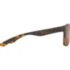 Occhiali da sole Maui Jim The Flats Noir Ecaille Hcl Bronze Mineral Superthin
