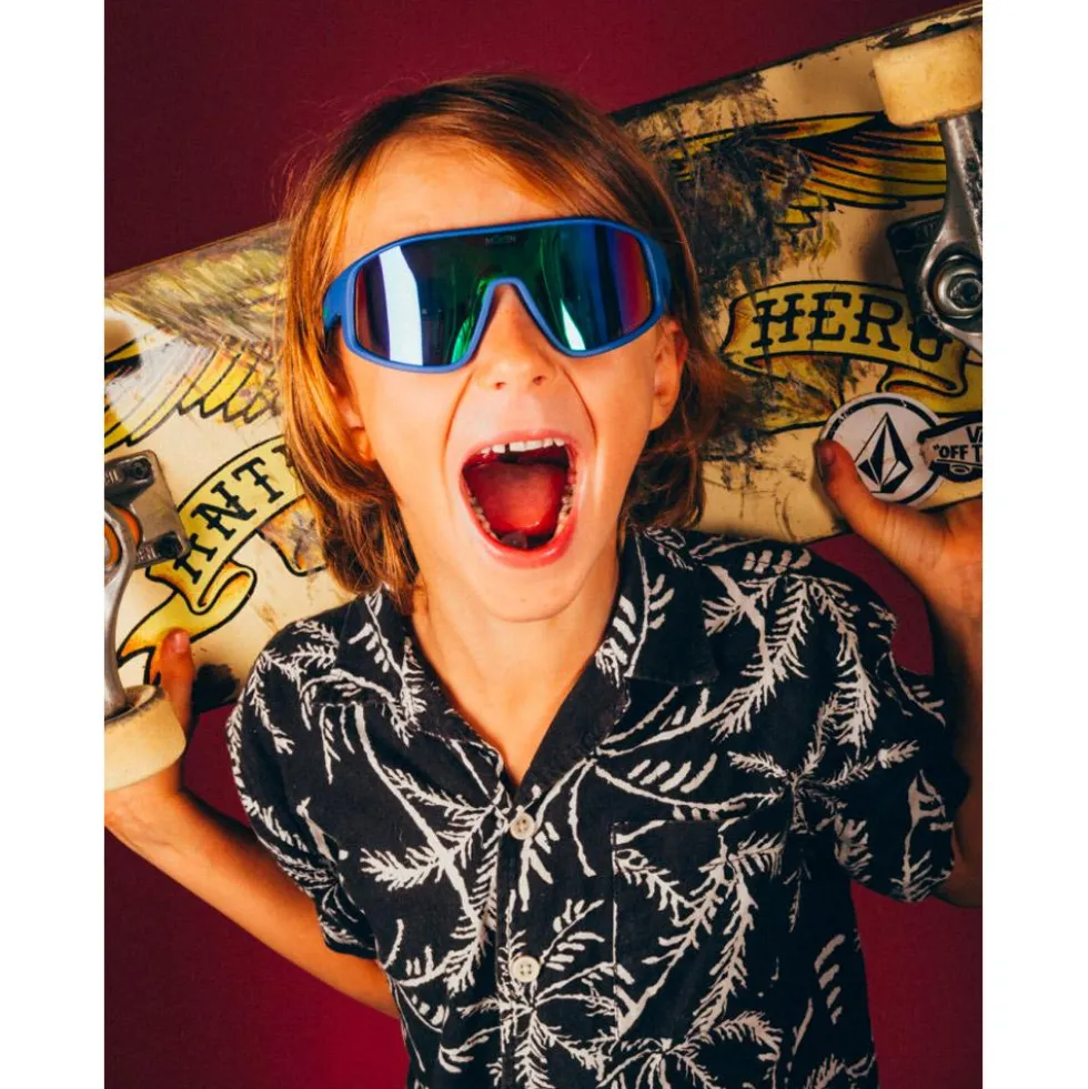 Occhiali da sole Moken Vision Mini Rockett Navy Blue Cat.3 Polarized