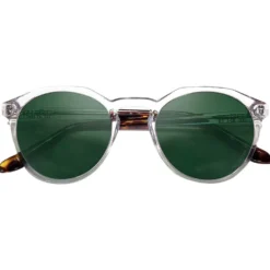 Occhiali da sole Moken Vision Leon Crystal Tortoise Green Cat.3 Polarized