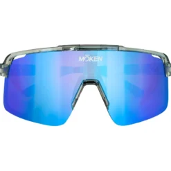 Occhiali da sole Moken Vision Kurtiss-Dh Smoke Blue Cat.3 + Clear Cat.0