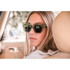Occhiali da sole Moken Vision Monroe Cristal Green Cat.3 Polarized