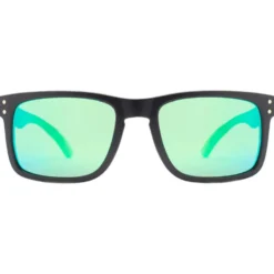 Occhiali da sole Mundaka Optic Pozz' Black Green Cx Polarized Green Revo