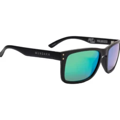 Occhiali da sole Mundaka Optic Pozz' Black Green Cx Polarized Green Revo