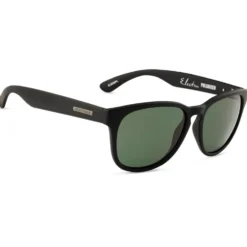 Occhiali da sole Mundaka Optic Electra Matte Black Green Polarized