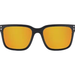 Occhiali da sole Mundaka Optic Beltz Mat Black Smoke Cx Polarized Orange Revo