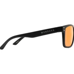 Occhiali da sole Mundaka Optic Pozz' Black Smoke Cx Polarized Red Revo