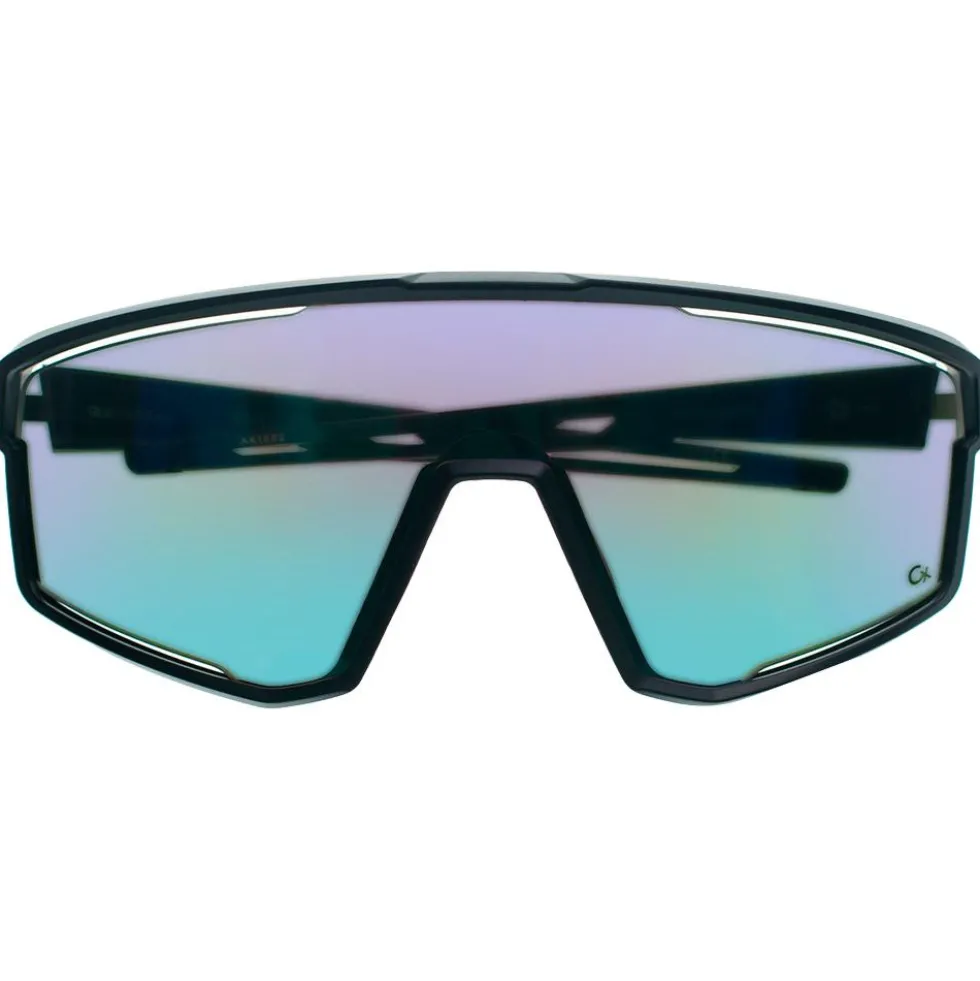 Occhiali da sole Mundaka Optic Akila Black Green Green Cx Full Green Revo