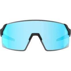 Occhiali da sole Mundaka Optic Raptor Matte Crystal Smoke Cx Full Blue Revo