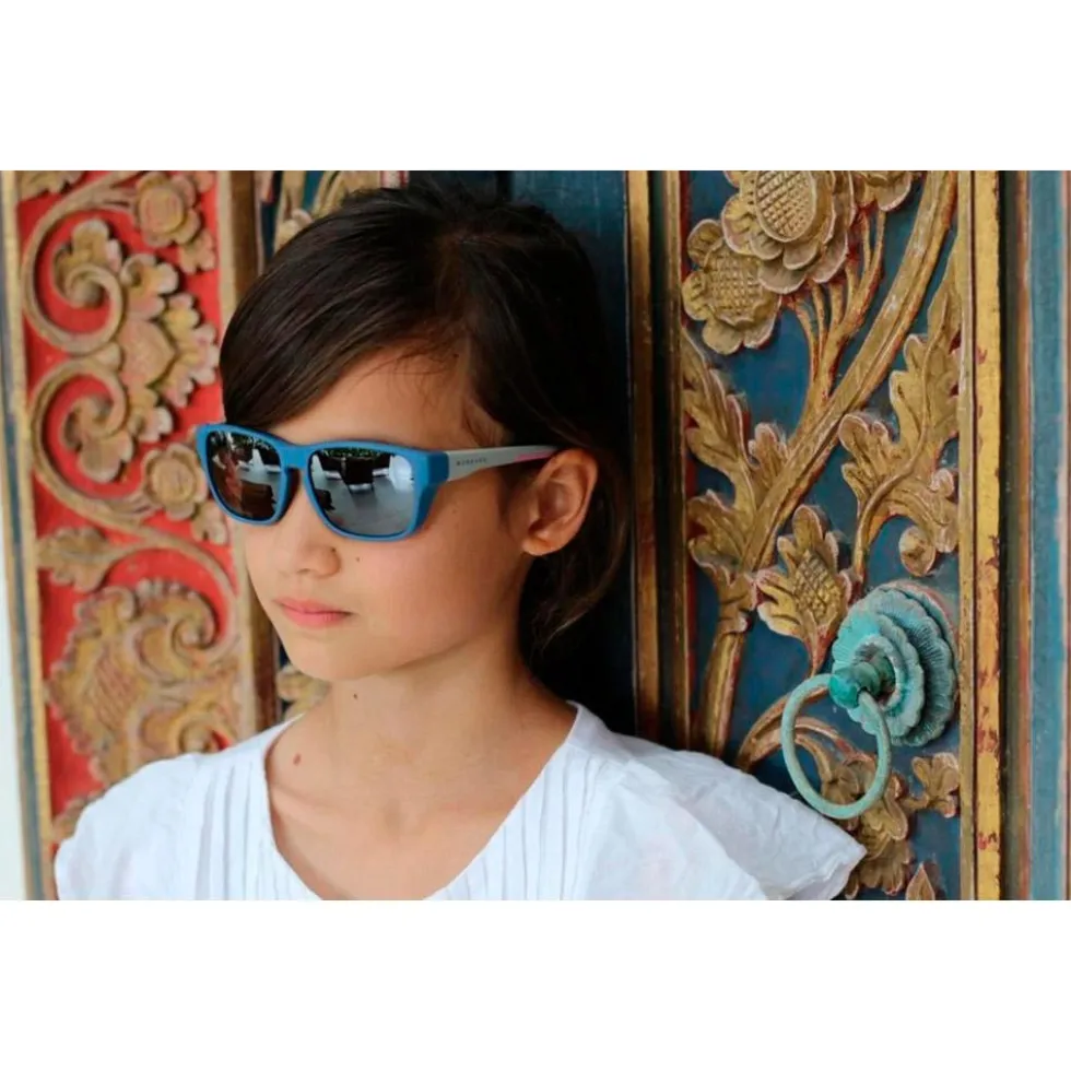 Occhiali da sole Mundaka Optic Eagle Bleu Matte Gris Smoke
