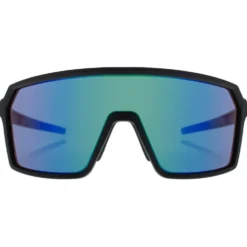 Occhiali da sole Mundaka Optic Kjerag Black Mat Smoke Cx Green Revo