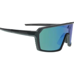 Occhiali da sole Mundaka Optic Kjerag Black Mat Smoke Cx Green Revo