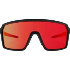 Occhiali da sole Mundaka Optic Kjerag Black Mat Smoke Cx Red Revo