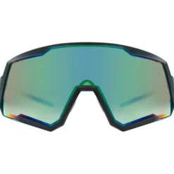 Occhiali da sole Mundaka Optic Izpegi Black Green Cx Full Green Revo
