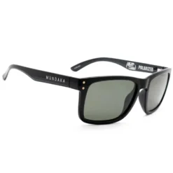 Occhiali da sole Mundaka Optic Pozz' Polished Black Green Polarized