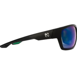 Occhiali da sole Mundaka Optic Cierzo Matte Black Smoke Green Revo Cx Polarized