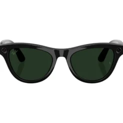Occhiali da sole Ray Ban Meta Skyler Gen 2 Shiny Black Transition Green Graphite