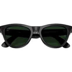Occhiali da sole Ray Ban Meta Skyler Gen 2 Shiny Black Transition Green Graphite