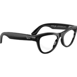 Occhiali da sole Ray Ban Meta Skyler Gen 2 Shiny Black Transition Green Graphite