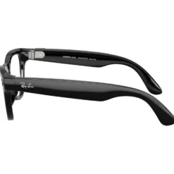 Occhiali da sole Ray Ban Meta Skyler Gen 2 Shiny Black Transition Amethyst Incolore