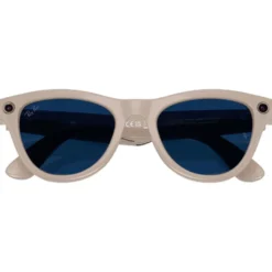 Occhiali da sole Ray Ban Meta Skyler Gen 2 Shiny Chalk Grey Transitions Saphir Incolore