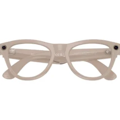 Occhiali da sole Ray Ban Meta Skyler Gen 2 Shiny Chalk Grey Transitions Saphir Incolore