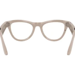 Occhiali da sole Ray Ban Meta Skyler Gen 2 Shiny Chalk Grey Transitions Saphir Incolore