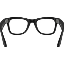Occhiali da sole Ray Ban Meta Wayfarer Gen 2 Matte Black Transitions Grey Translucide