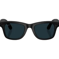 Occhiali da sole Ray Ban Meta Wayfarer Gen 2 Matte Black Transitions Grey Translucide