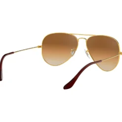 Occhiali da sole Ray Ban RB3025 Aviator Polished Gold Light Brown Gradient