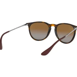 Occhiali da sole Ray Ban RB4171 Erika Classic Polished Light Havana Polar Brown