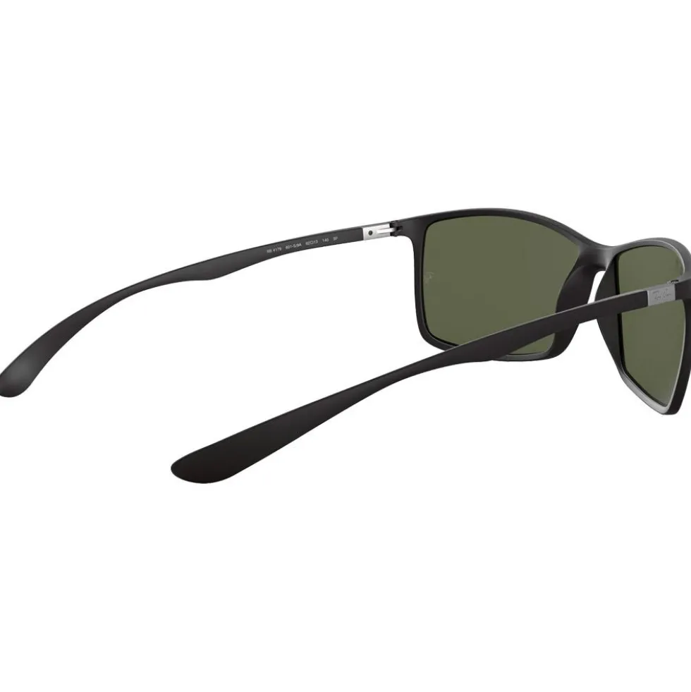 Occhiali da sole Ray Ban RB4179 Liteforce Tech Matte Black Green G-15 Polar