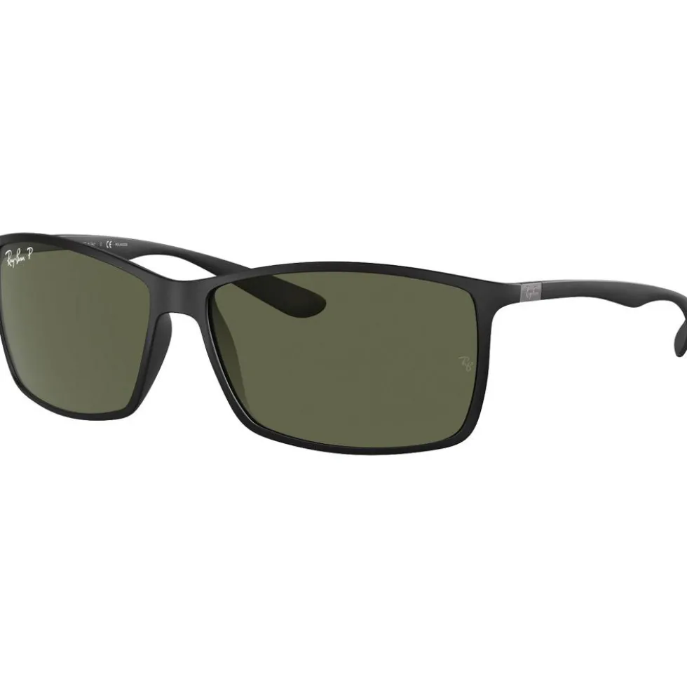Occhiali da sole Ray Ban RB4179 Liteforce Tech Matte Black Green G-15 Polar