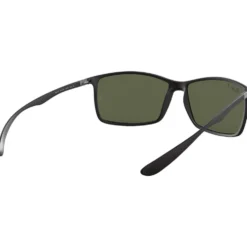 Occhiali da sole Ray Ban RB4179 Liteforce Tech Matte Black Green G-15 Polar