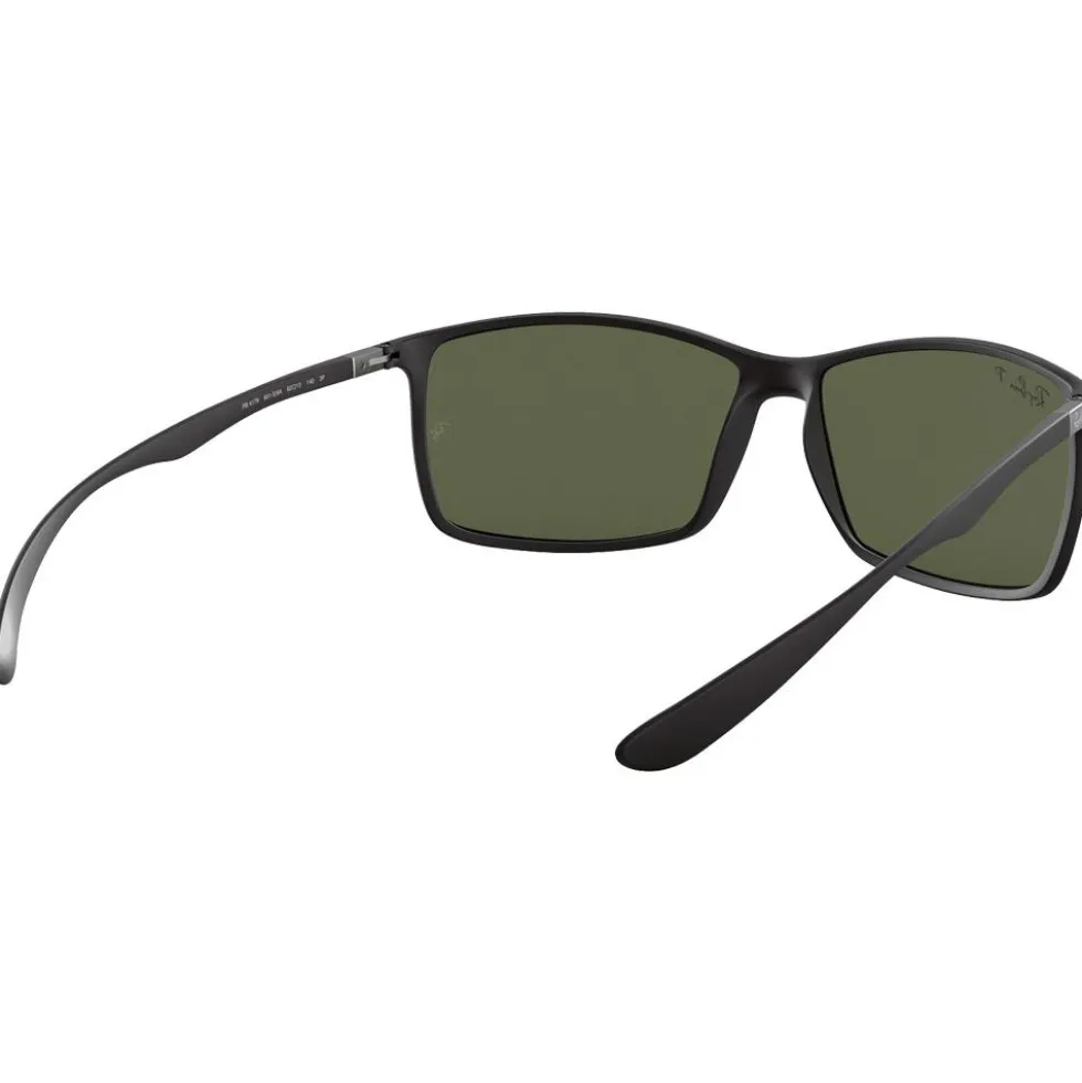 Occhiali da sole Ray Ban RB4179 Liteforce Tech Matte Black Green G-15 Polar