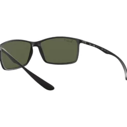 Occhiali da sole Ray Ban RB4179 Liteforce Tech Matte Black Green G-15 Polar