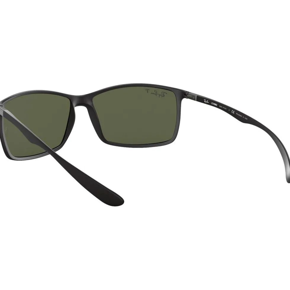Occhiali da sole Ray Ban RB4179 Liteforce Tech Matte Black Green G-15 Polar