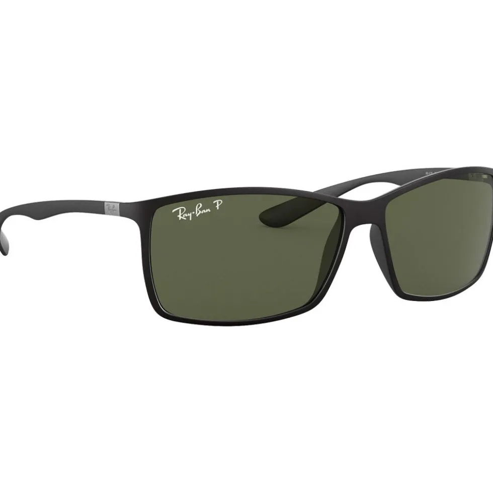Occhiali da sole Ray Ban RB4179 Liteforce Tech Matte Black Green G-15 Polar