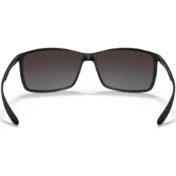 Occhiali da sole Ray Ban RB4179 Liteforce Tech Matte Black Silver Gradient Mirror Polar