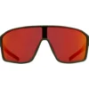 Occhiali da sole Red Bull Spect Daft Olive Gradient Black Brown Red Orange Mirror