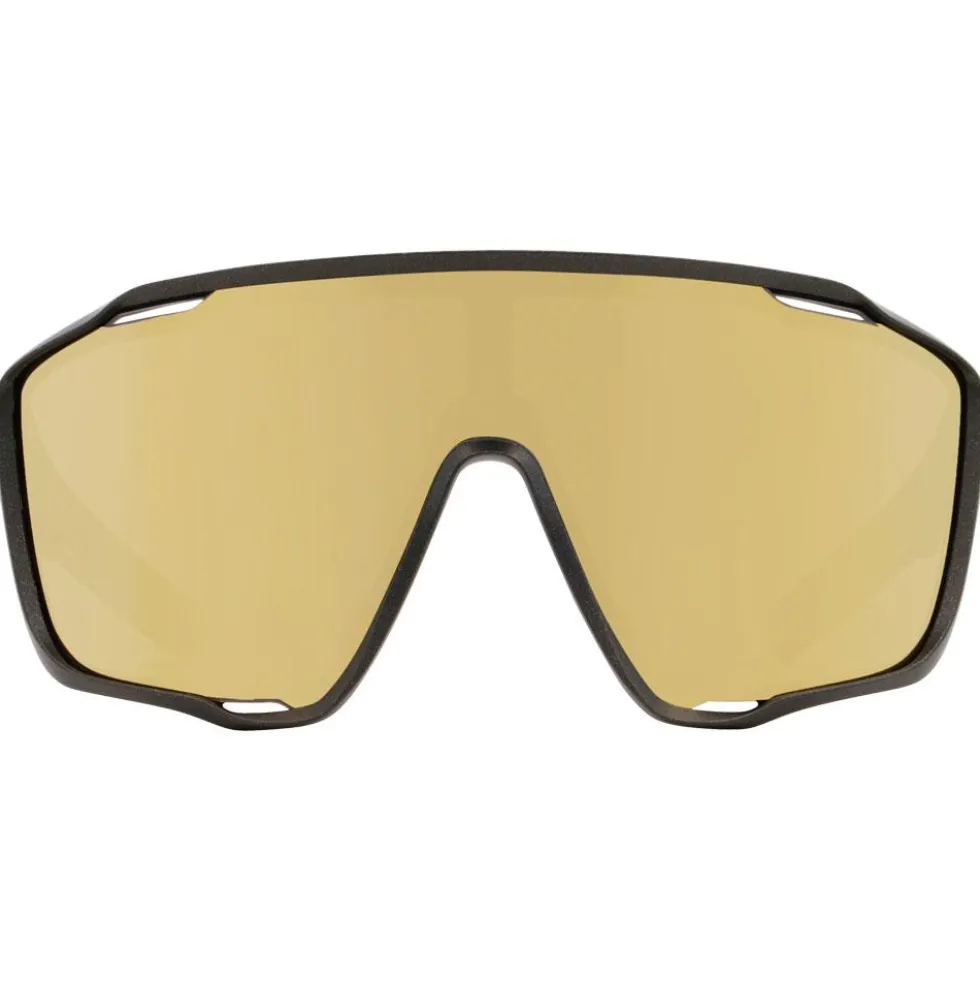 Occhiali da sole Red Bull Spect Kraft Matt Metallic Green Brown Gold Mirror