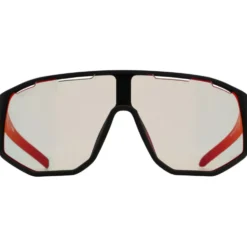 Occhiali da sole Red Bull Spect Dash Pro Black Photochromic Red Mirror